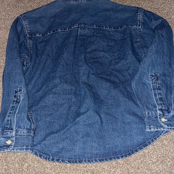 Vintage Duck Head Indigo Denim Shirt Such Amazing Quality Item, (8-10) - Picture 8 of 8